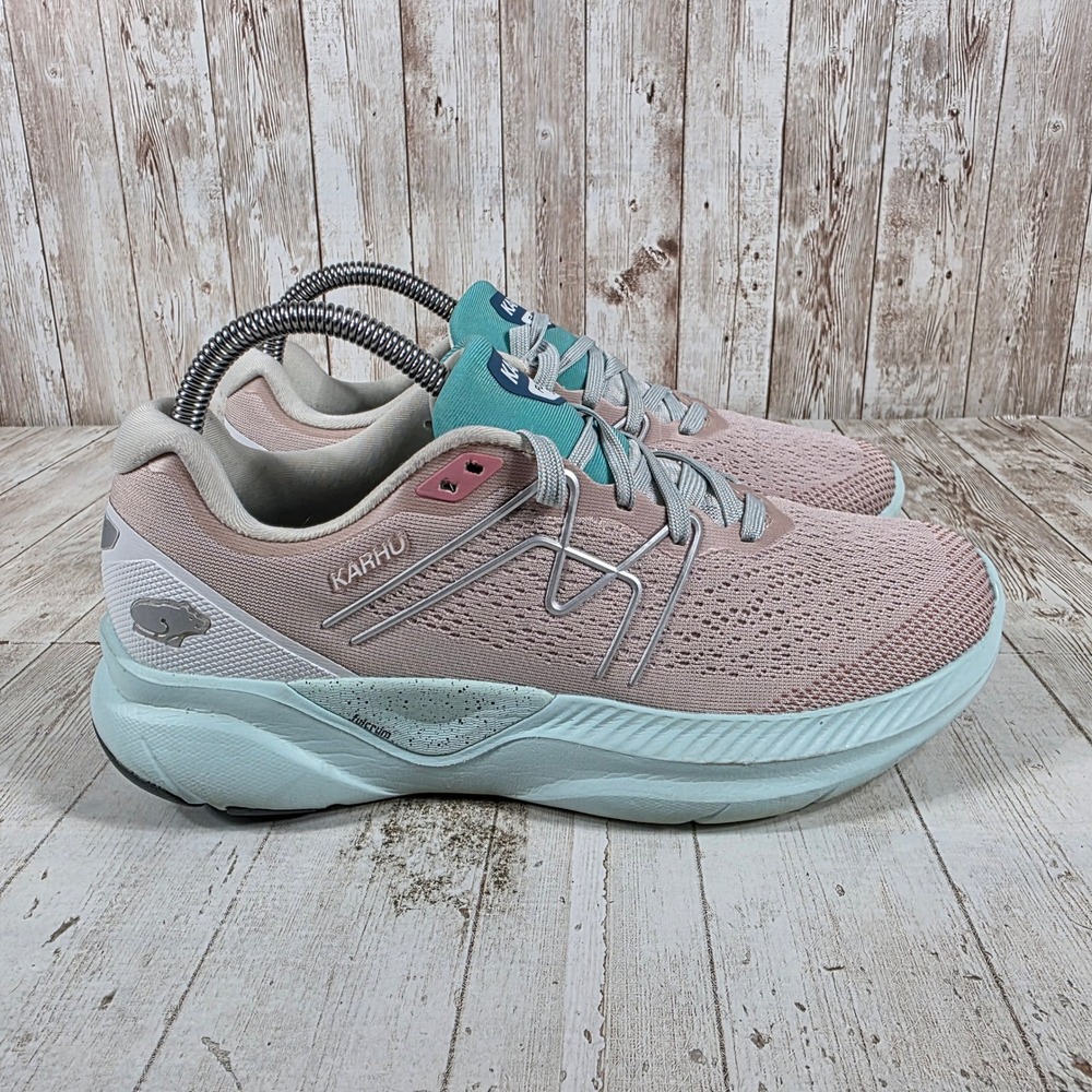 Karhu Fusion Ortix Women Running Shoes Rose Pink Aqua F201000 Size 8 US